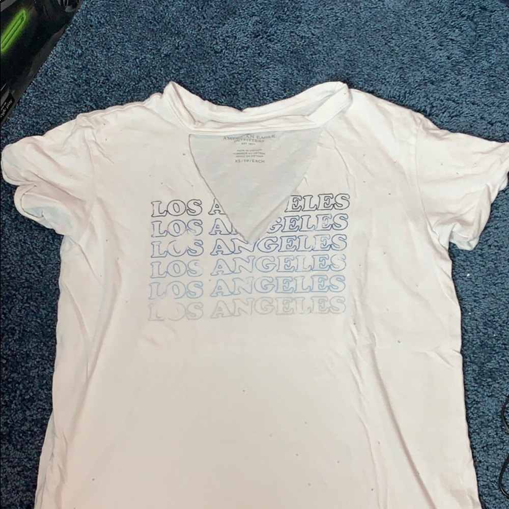 Distressed t-shirt